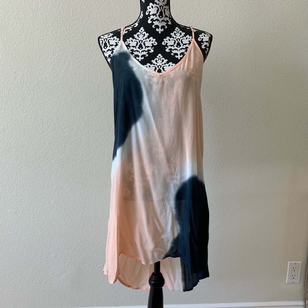 Blue life Beach coverup loungewear dress medium.